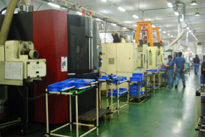 Main factory: machining section
